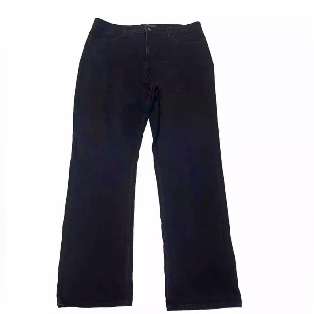 NYDJ Not Your Daughter’s Jeans Straight Leg Lift & Tuck Dark Wash Size 16